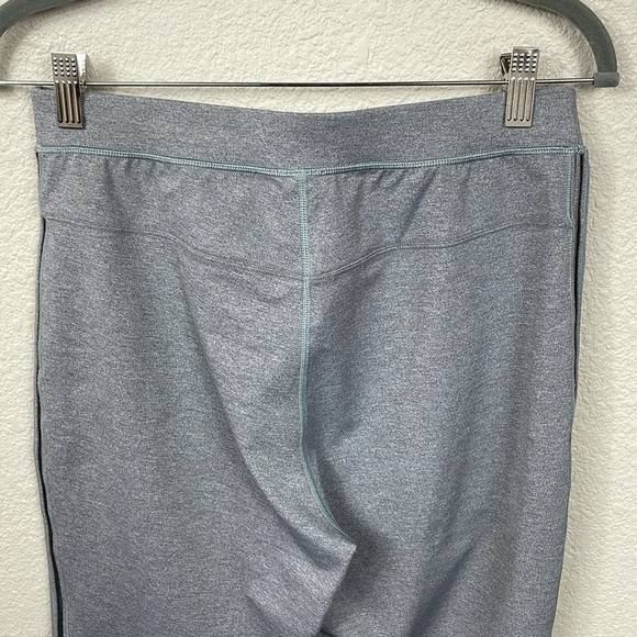 Lululemon Retreat Yogi Crop Pants Heathered Slate Gray Athletic Lounge Sz 4 - Picture 9 of 16